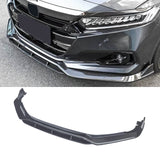 NINTE Front Lip For 2021-2022 Honda Accord Facelift ABS 4Pcs Painted Front Bumper Lip Splitters