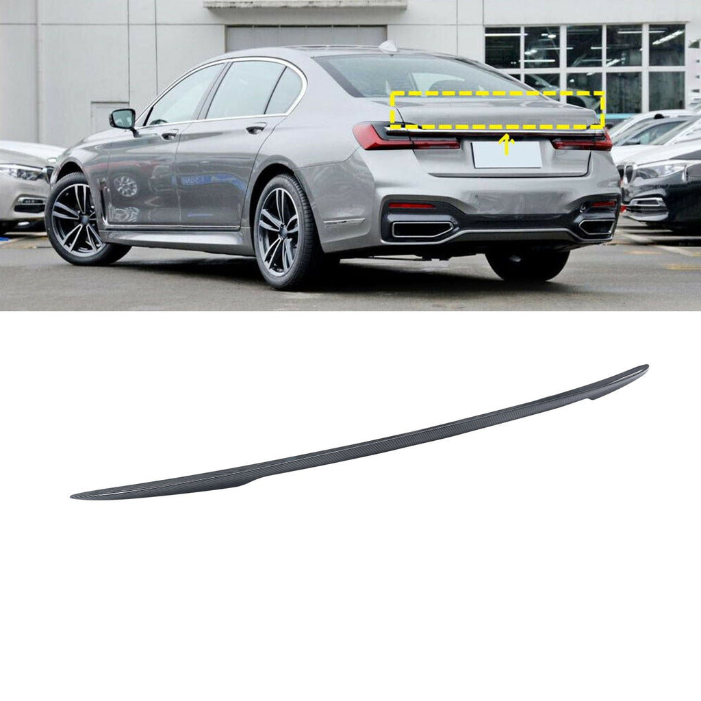 NINTE For 2016-2023 BMW 7 Series G11 G12 MP Style Rear Spoiler ABS Trunk Spoiler Wing