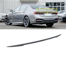 Cargar imagen en el visor de la galería, Ninte-carbon-fiber-look-rear-spoiler-for-bmw-g12-g11