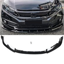 Cargar imagen en el visor de la galería, Ninte-ABS-Carbon-Look-Front-Lip-For-19-20-Civic