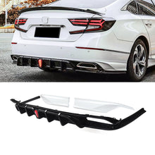 Load image into Gallery viewer, Ninte_Black_White_Rear_Diffuser_for_18_22_Honda_Accord
