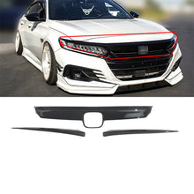 Charger l&#39;image dans la galerie, Ninte-gloss-black-hood-grill-cover-for-22-honda-accord