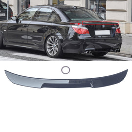 NINTE For 2004 - 2010 BMW 5 Series E60 Sedan M4 Style Rear Spoiler Trunk Spoiler Rear Wing Painted ABS - NINTE
