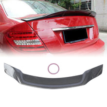 Load image into Gallery viewer, Ninte r style spoiler for benz 08-14 w204 carbon fiber look