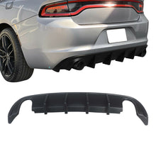 Cargar imagen en el visor de la galería, Ninte-rear-diffuser-for-15-18-dodge-charger-rt-matte-black