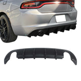 NINTE For 2015-2018 Dodge Charger RT SE SXT GT 2015-2023 Charger SXT Rear Bumper Lip Rear Diffuser