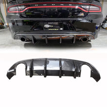 Load image into Gallery viewer, Ninte Rear Diffuser for 15-22 Dodge Charger SRT GT Scatpack carbon fiber look