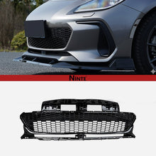 Load image into Gallery viewer, NINTE JDM GR Honeycomb Style Grille for 2022 - 2025 Subaru BRZ Replacement Gloss Black - NINTE
