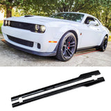 NINTE For 2015-2023 Dodge Challenger SXT & 2015-2020 Dodge Challenger Widebody Side Skirts