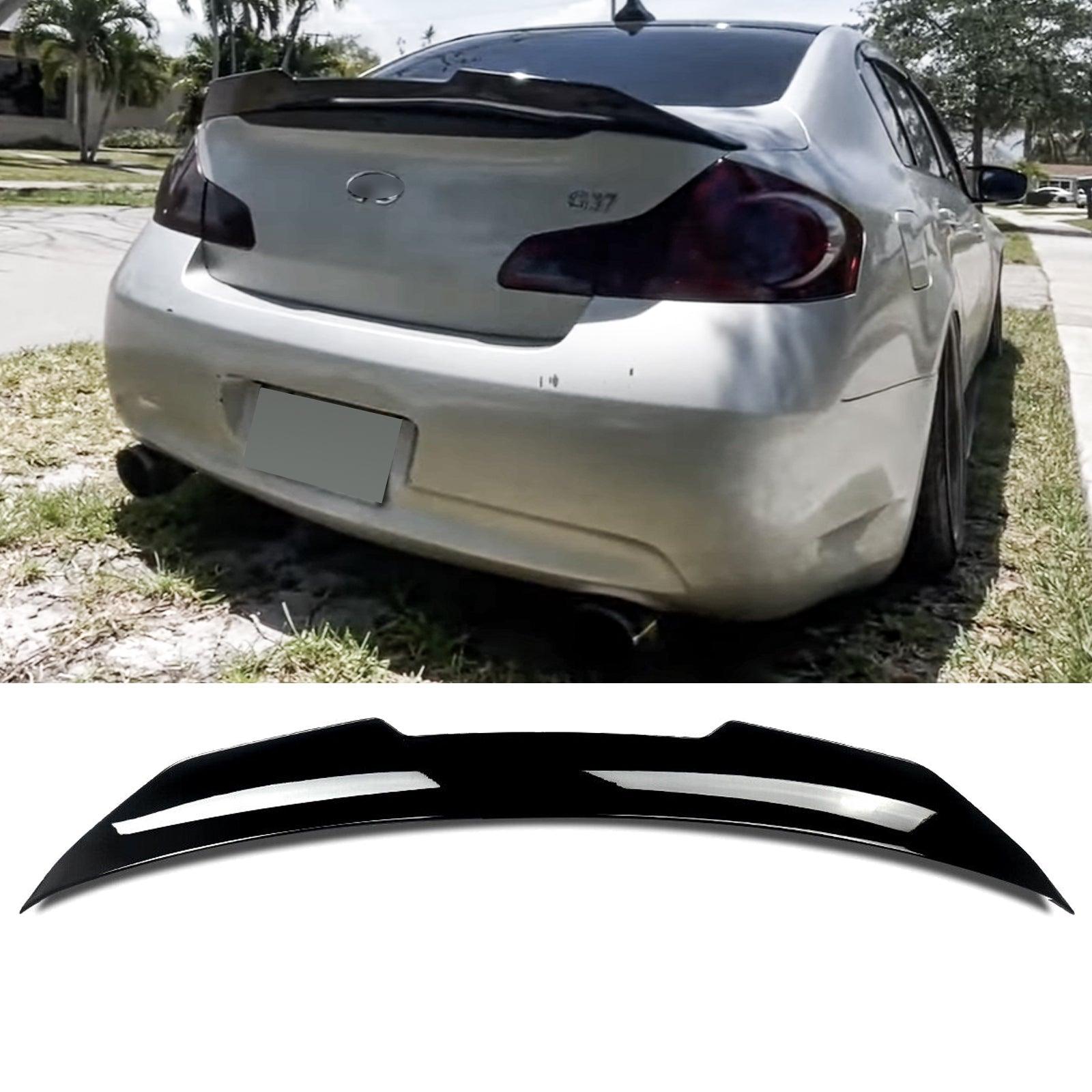 NINTE For Infiniti G35 G37 Rear Spoiler Fit 4 Doors Sedan Model PSM Style