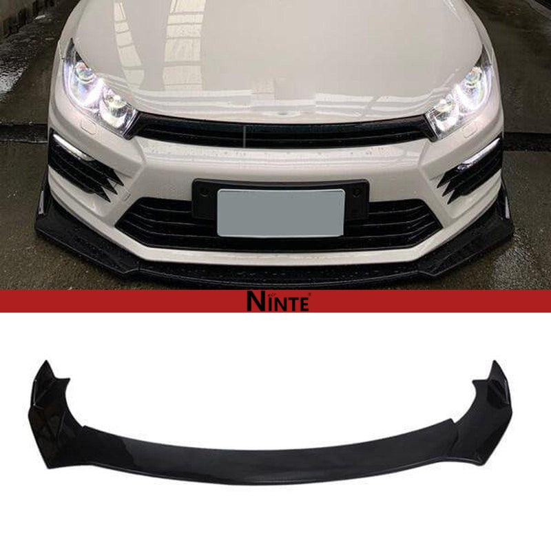 NINTE BMW Audi Benz Mazda Honda Civic Audi Q5 Universal Front Bumper Lip Body Kit Spoiler ABS
