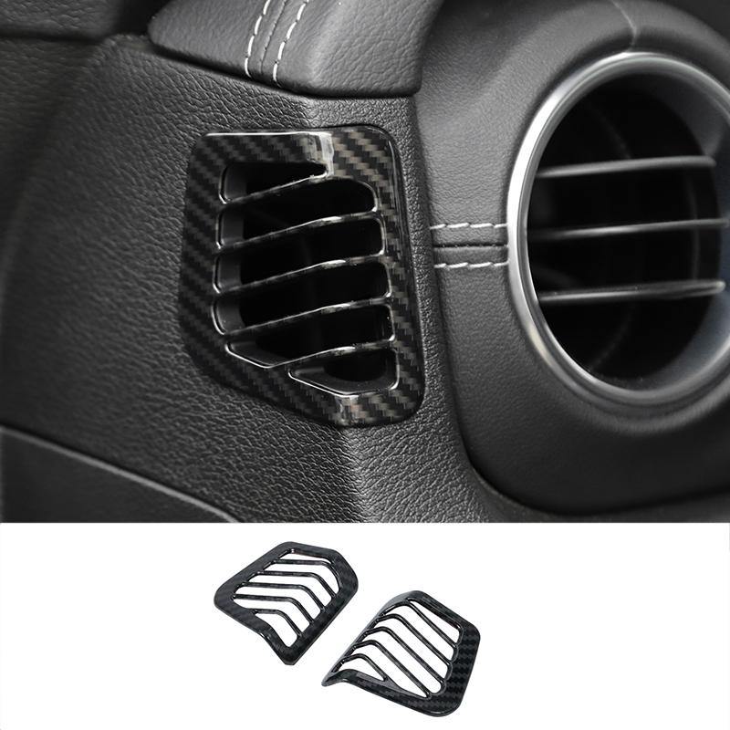 NINTE Jeep Wrangler JL 2018-2019 Dashboard Side Air Conditioning Vent Outlet Decoration Cover Sticker - NINTE