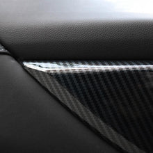 画像をギャラリービューアに読み込む, NINTE Subaru Forester 2019 4 PCS Carbon Fiber Inner Door Handle Panel Cover - NINTE