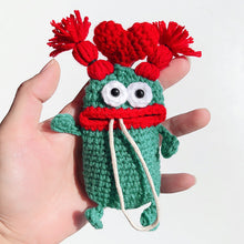 Load image into Gallery viewer, NINTE Car Key Holder Creative and Unique Plush Knitted Sausage Mouth