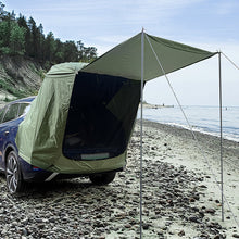 Charger l&#39;image dans la galerie, NINTE Tailgate Tent With Awning Shade Car Roof Canopy And Poles Fit Most SUV