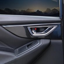 Laden Sie das Bild in den Galerie-Viewer, NINTE Subaru Forester 2019 4 PCS Carbon Fiber Inner Door Handle Panel Cover - NINTE