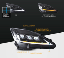 Charger l&#39;image dans la galerie, NINTE LED Headlights + Tail Lights For Lexus IS250 350 ISF 2006-2012 2 Pair - NINTE