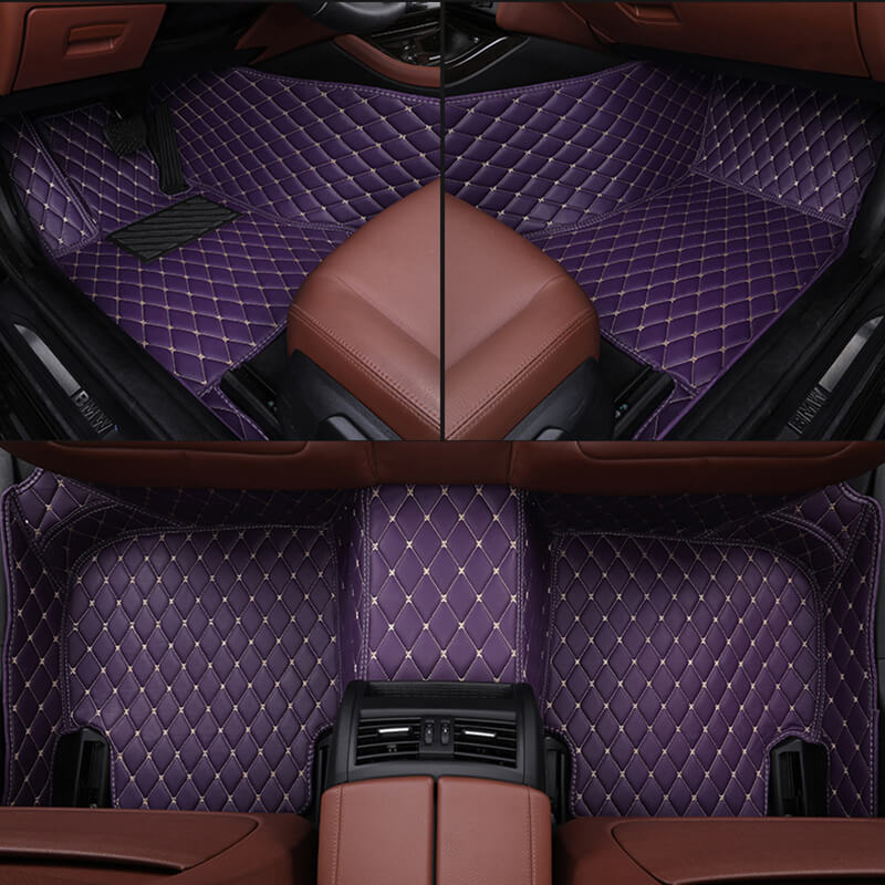 NINTE Floor Mats For 2021 BMW G22-Purple