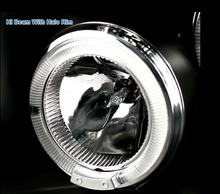 Load image into Gallery viewer, For 05-08 Nissan Frontier 05-07 Pathfinder Black LED Halo Projector Headlights - NINTE