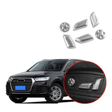 Load image into Gallery viewer, NINTE Audi Q7 2016-2109 6 PCS Interior Car Seat Adjustment Button Cover - NINTE