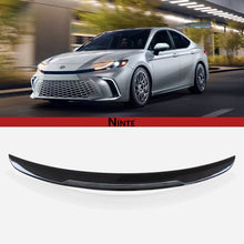 Load image into Gallery viewer, NINTE FOR 2024 2025 TOYOTA CAMRY XV80 LE XLE SE XSE OE STYLE TRUNK SPOILER LIP GLOSSY BLACK - NINTE