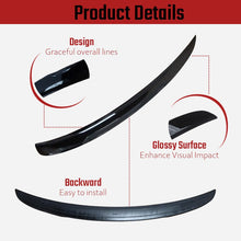 Load image into Gallery viewer, NINTE FOR 2024 2025 TOYOTA CAMRY XV80 LE XLE SE XSE OE STYLE TRUNK SPOILER LIP GLOSSY BLACK - NINTE
