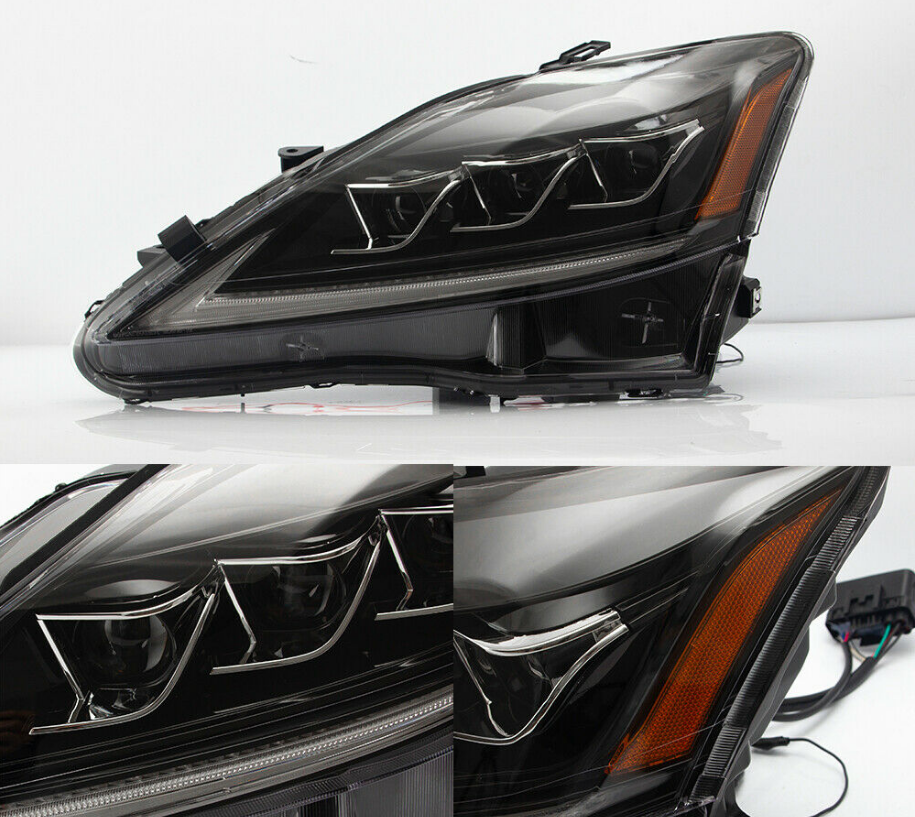 NINTE LED Headlights + Tail Lights For Lexus IS250 350 ISF 2006-2012 2 Pair - NINTE