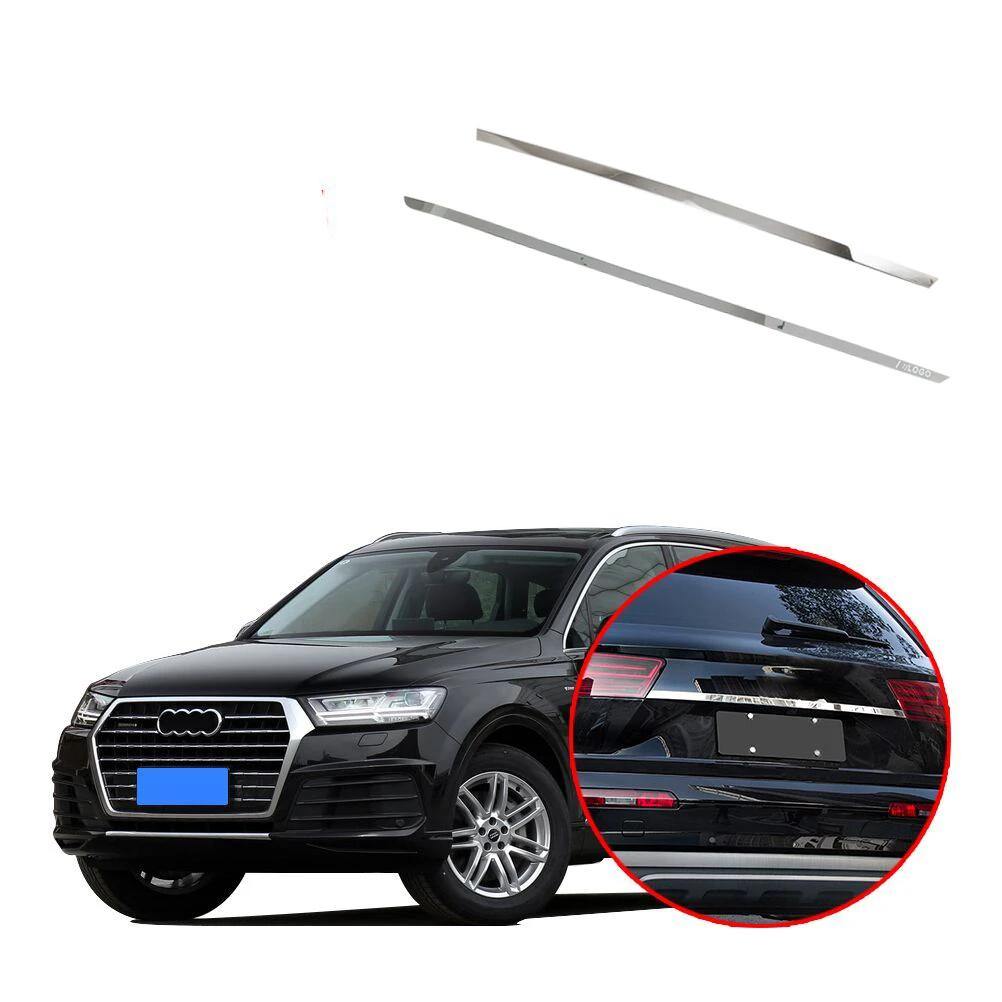 Ninte Audi Q7 2016-2019 Stainless steel Tail Rear Trunk Lid Cover - NINTE