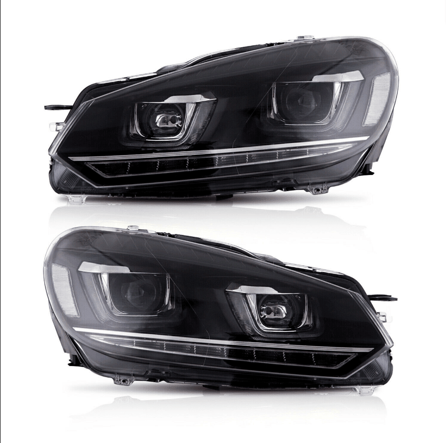 LED Headlights & Tail Lights Fit For VW VOLKSWAGEN Golf MK6 6 GTI 2010-2014