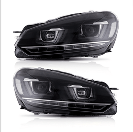 LED Headlights & Tail Lights Fit For VW VOLKSWAGEN Golf MK6 6 GTI 2010-2014 - NINTE