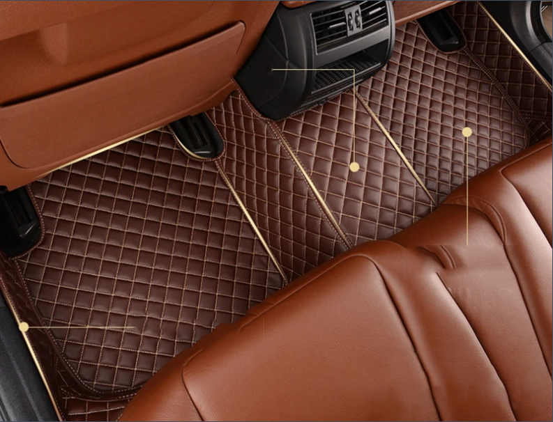 NINTE Chevrolet Traverse 2018-2019 Custom 3D Covered Leather Carpet Floor Mats - NINTE