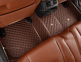 NINTE Floor Mats For Tesla Model X 2020 Custom fit All Weather 3D Covered Leather Carpet
