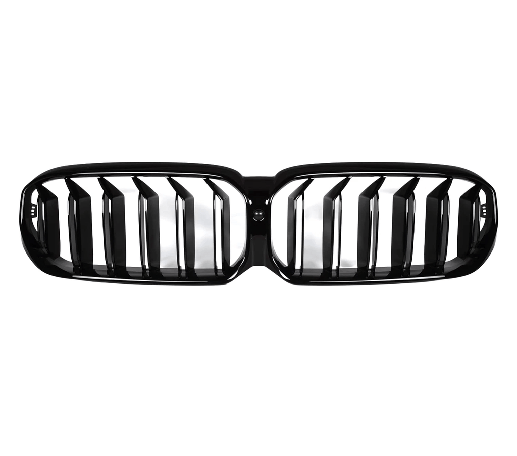 NINTE Kidney Front Grille For 2021 - 2023 BMW 5 Series G30 G31 LCI Glossy Black - NINTE