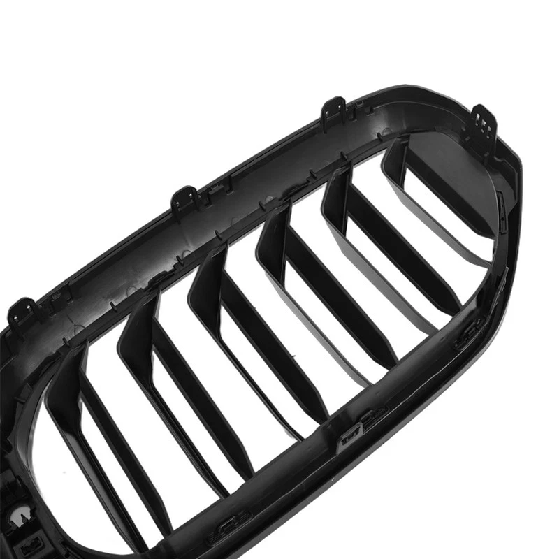 NINTE Kidney Front Grille For 2021 - 2023 BMW 5 Series G30 G31 LCI Glossy Black - NINTE