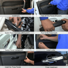 Load image into Gallery viewer, NINTE 4X Chrome Exterior Door Handle Set For 2007 - 2014 Chevy Tahoe GMC Yukon Sierra Denali - NINTE