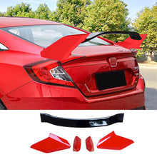 Cargar imagen en el visor de la galería, NINTE Spoiler for 2016-2020 10th Generation Honda Civic Sedan JDM Style