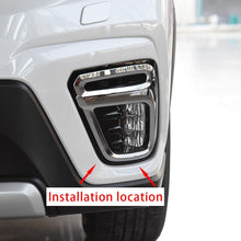 Load image into Gallery viewer, Ninte Piano Black Front Fog Light Lamp Cover Trim Sticker For Subaru Forester SK 2019 NINTE - NINTE