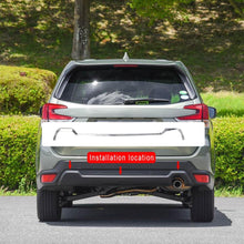 画像をギャラリービューアに読み込む, NINTE Subaru Forester 2019 Chrome Silver Upper Rear Bumper Strip Trim Cover - NINTE