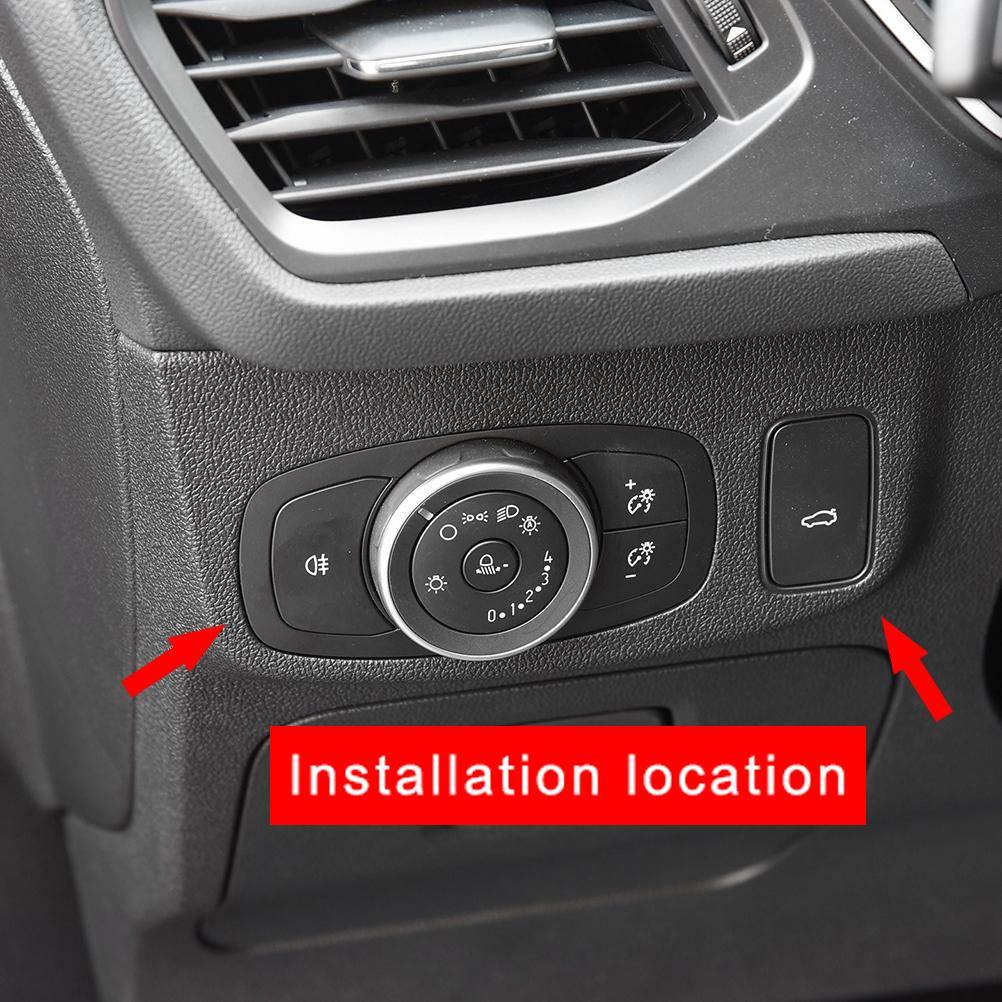 Ninte Ford Focus Sedan 2019-2020 Interior Headlight Adjustment Button Cover - NINTE