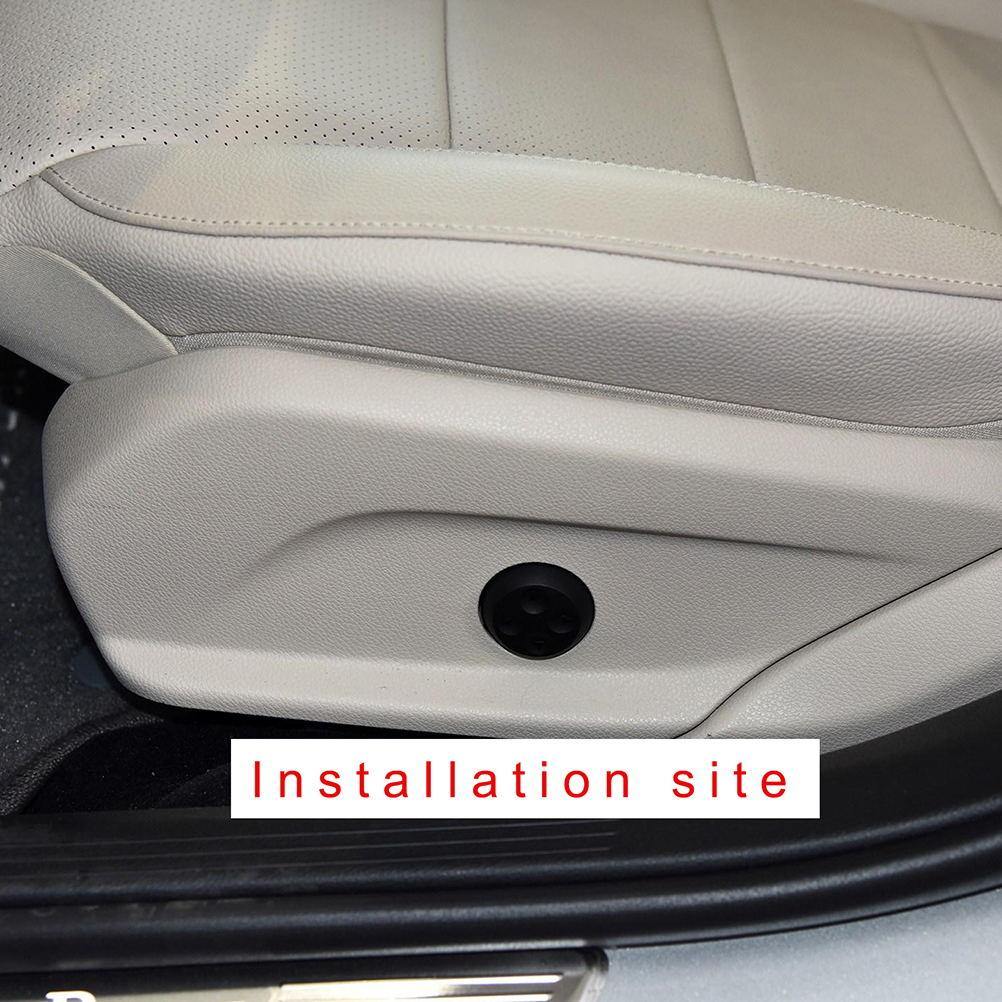 NINTE Mercedes Benz E Class W213 2016-2018 2 PCS Car Seat Adjust Switch Button Cover Panel - NINTE