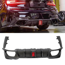 NINTE Rear Bumper Diffuser Fit for 2019-2022 BMW 3 Series G20 M Sport 330i M340i Matte Black One Piece Sport Style Without Logo - NINTE