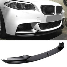 Load image into Gallery viewer, NINTE Front Lip For 2011-2016 BMW 5 Series F10 M Sport Bumper ABS Front Lip Splitter Kit
