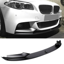 Charger l&#39;image dans la galerie, NINTE For 2011-2016 BMW 5 Series F10 M Sport Front Lip Bumper ABS Front Lip Splitter Kit