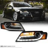 NINTE Headlight For 2009-2012 Audi A4 B8 Euro Style
