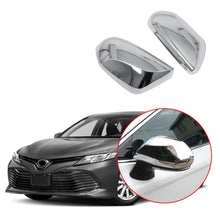 Cargar imagen en el visor de la galería, NINTE Toyota Camry 2018-2020 Carbon Fiber&amp; Chrome Side Door Rear View Mirror Covers - NINTE