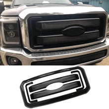 Charger l&#39;image dans la galerie, NINTE Grille Cover For 2011-2016 Ford F-250 F-350 F-450 ABS Painted Grille overlay NOT REPLACEMENT
