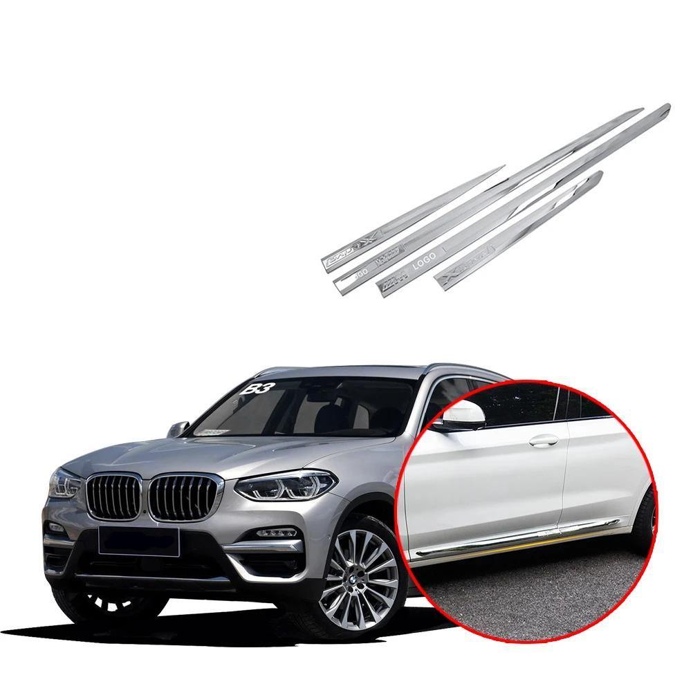 NINTE Door body side Molding Guard Cover Trim For BMW X3 2018 2019 - NINTE