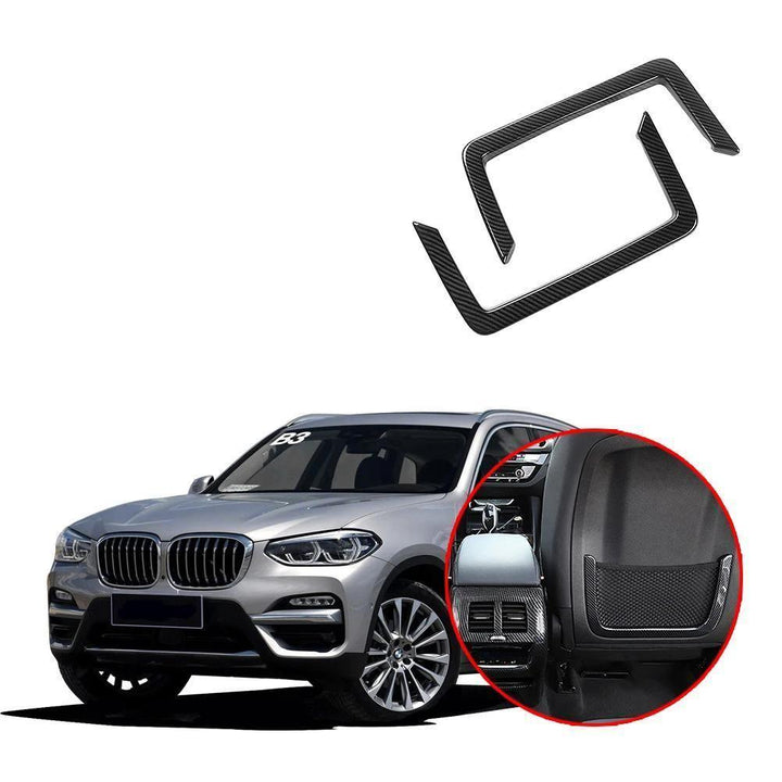 NINTE For 2018-2021 BMW X3 Seat Back Storage Holder Frame Cover - NINTE