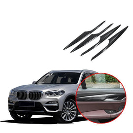 NINTE Inner Door Trim For 2018-2023 BMW X3 G01 X4 G02 Inside Door Armrest Stripe Covers - NINTE