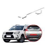 NINTE Subaru Forester 2019 Chrome Silver Upper Rear Bumper Strip Trim Cover